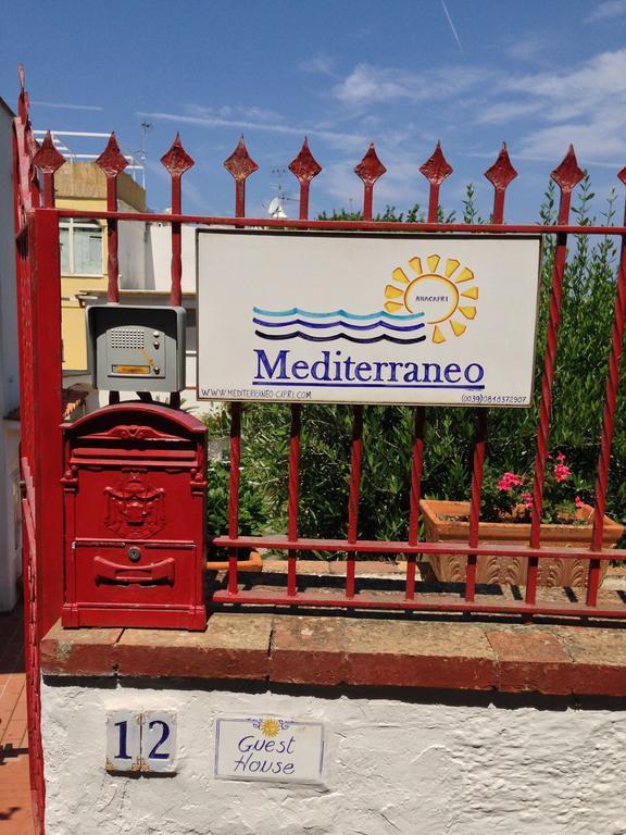 Mediterraneo Bed & Breakfast Анакапри Екстериор снимка